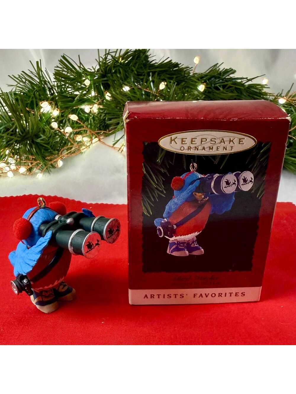 Bird Watcher - Hallmark Keepsake Ornament - 1993 - Artists’ Favorites